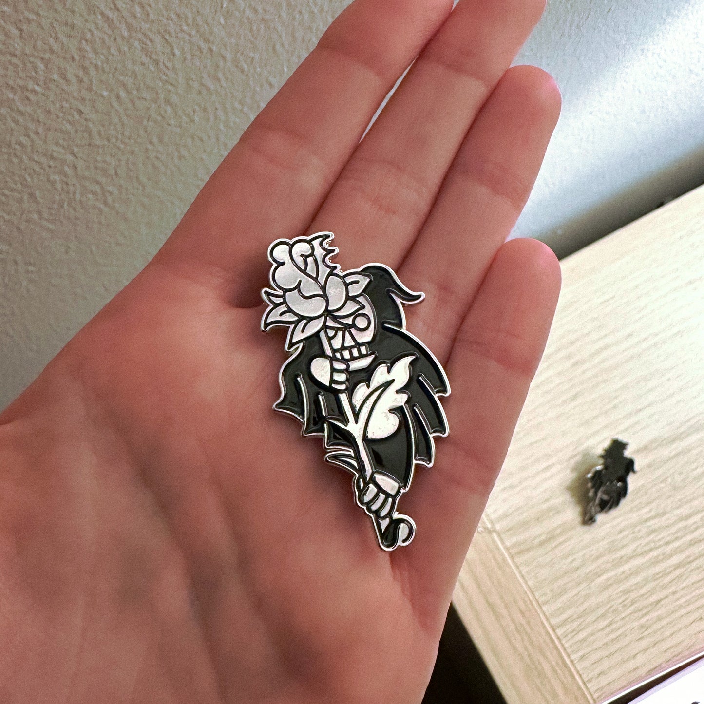 REAPER ENAMEL PIN