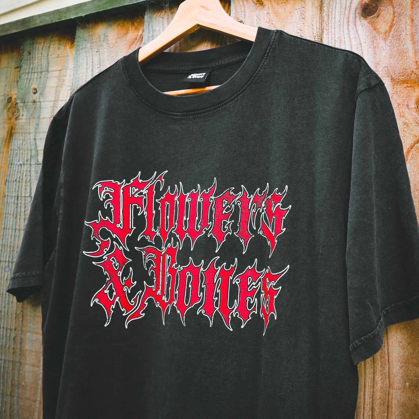 LOGO TEE - WASHED BLACK