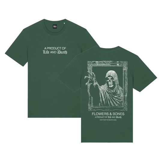 LIFE & DEATH TEE - GREEN