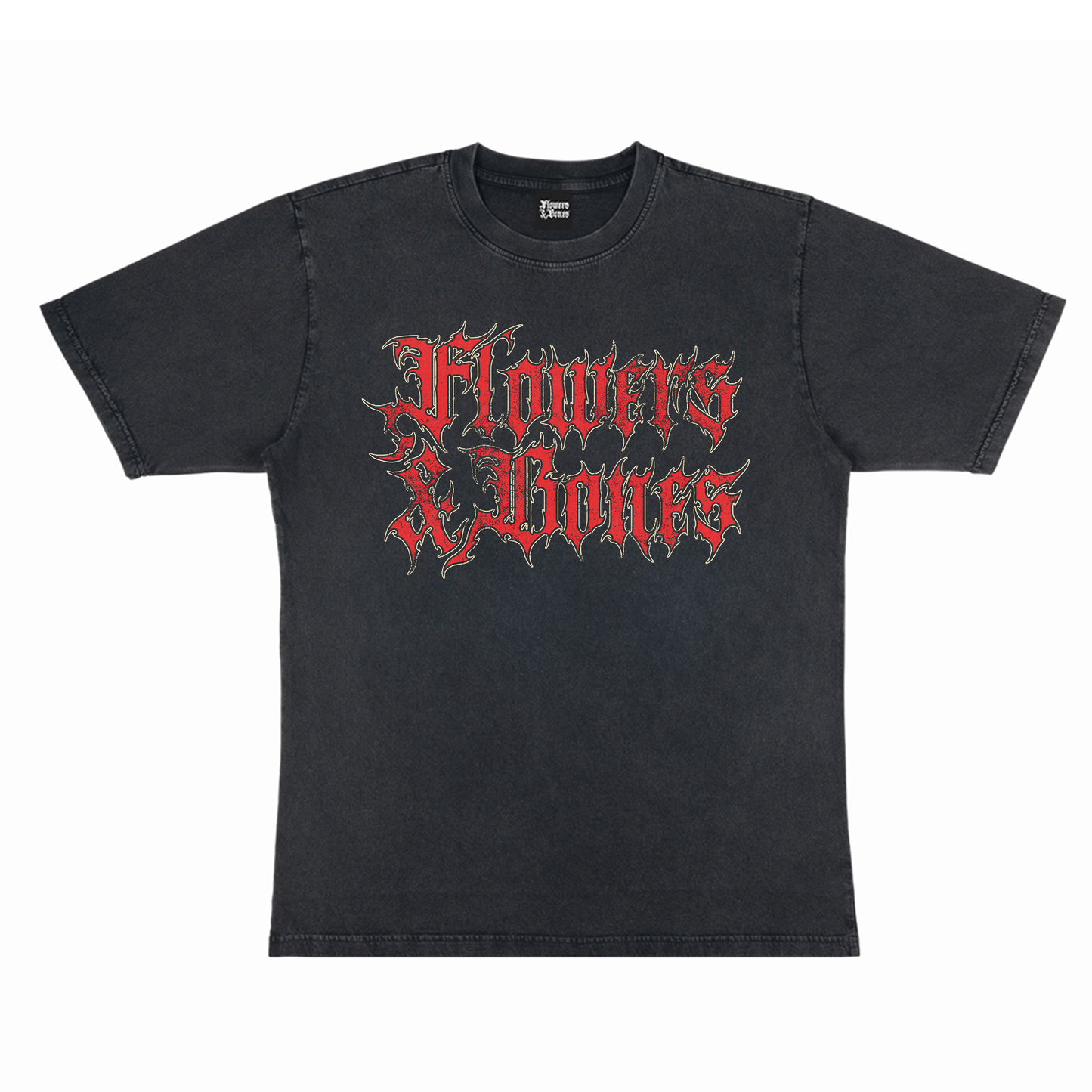 LOGO TEE - WASHED BLACK